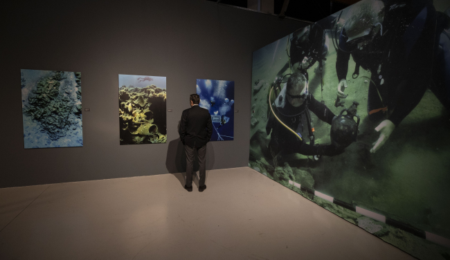 Türkiye'nin su altı zenginliği ‘Mavi Miras’ sergisinde