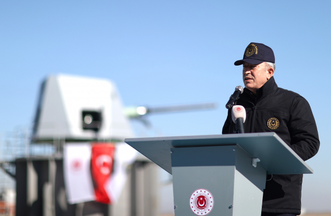 Milli Deniz Topu'nun test atışı başarılı