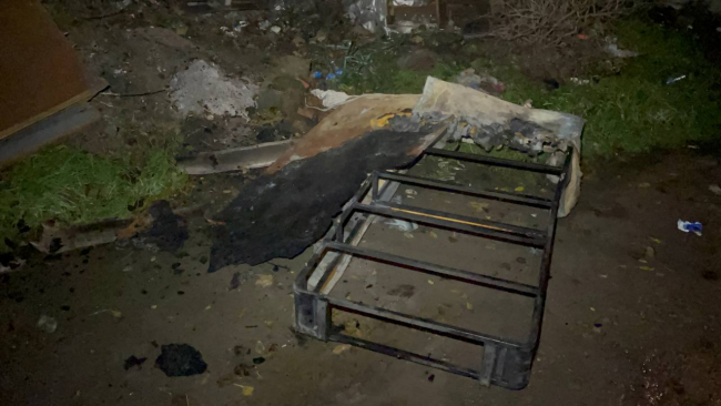 Karabük'teki apartman dairesinde yangın çıktı