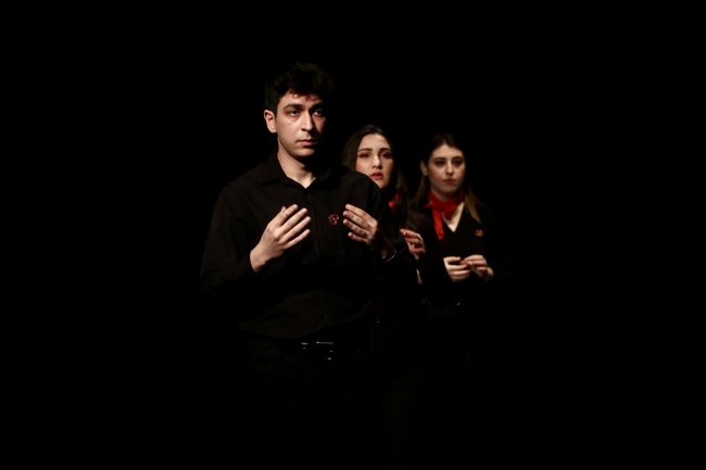 Trabzon'da 'işaret dili konseri' düzenlendi