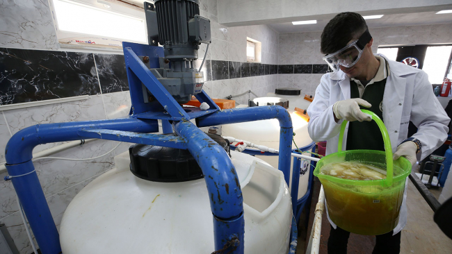 Meslek lisesi öğrencilerinden milyonluk üretim