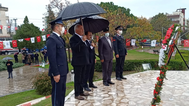Hatay'da Milli Mücadele'de ilk kurşunun atılışının 103. yıl dönümü kutlandı