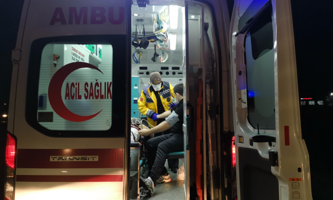 Kocaeli'de işçi servisi devrildi: 8 yaralı