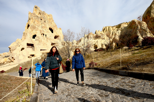 Kapadokyaya ziyaretçi sayısı yüzde 130 arttı