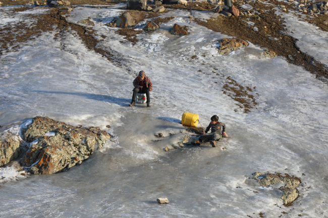 Erzurum, Ağrı ve Iğdır buz kesti