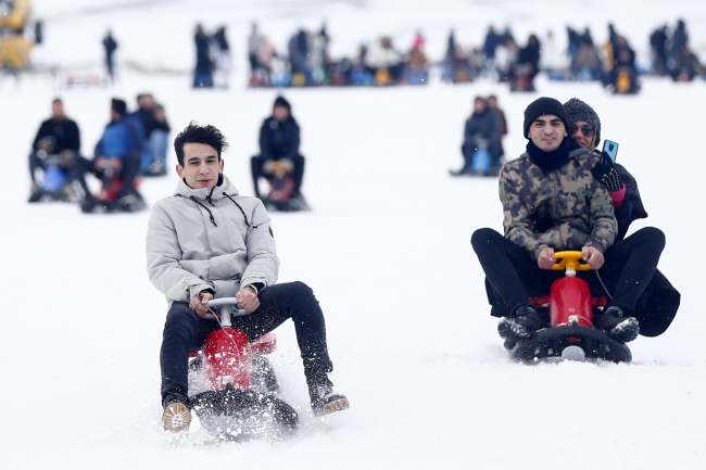Erciyes'te pistlere yoğun ilgi