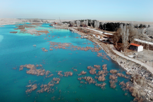 Kuraklıktan etkilenmeyen göl korumaya alındı