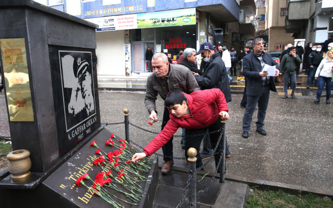 Diyarbakır'da Gaffar Okkan ve 5 polis memuru törenle anıldı