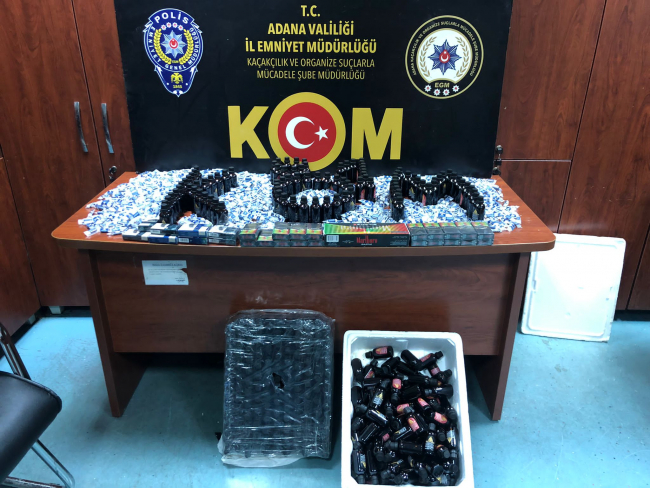 Adana'da 15 bin 690 litre kaçak akaryakıt ele geçirildi