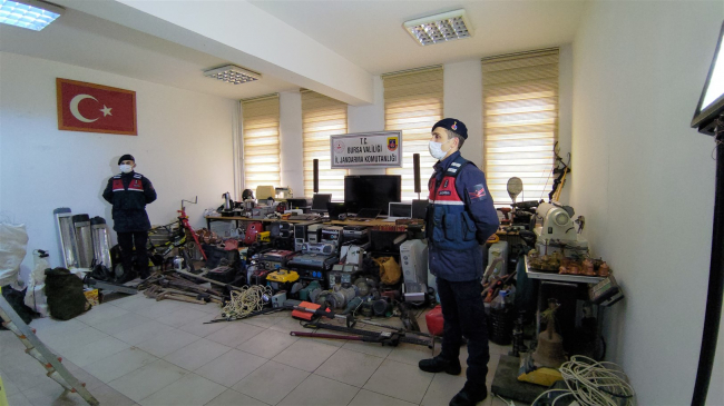 Bursa'da hırsızlık şebekesi çökertildi: 47 olay aydınlatıldı