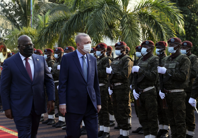 Cumhurbaşkanı Erdoğan, Kongo Demokratik Cumhuriyeti'nde