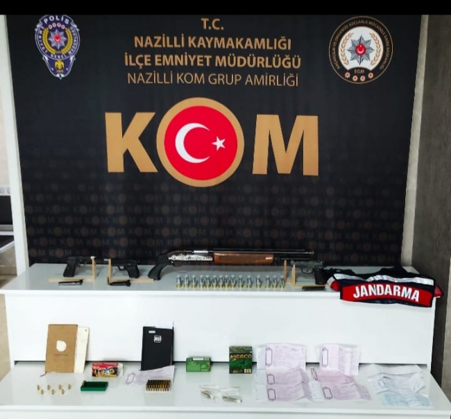 Aydın'da tefecilik operasyonu: 8 gözaltı