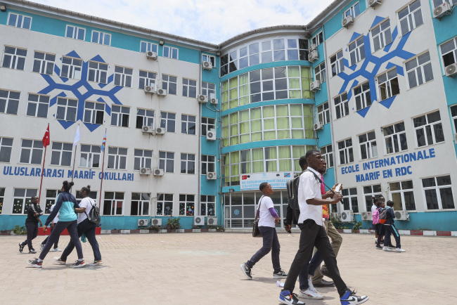 Türkiye Maarif Okulu, Kongo'da öğrencilerin geleceğine yön veriyor