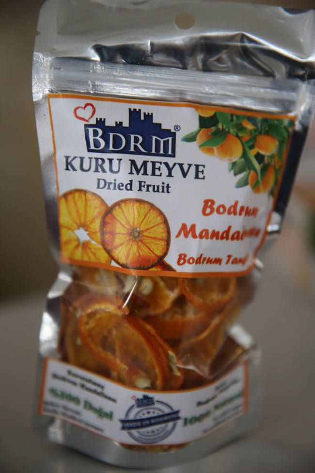 Bodrum mandalinasıyla yapılan lokum ve reçel yurt dışı pazarında