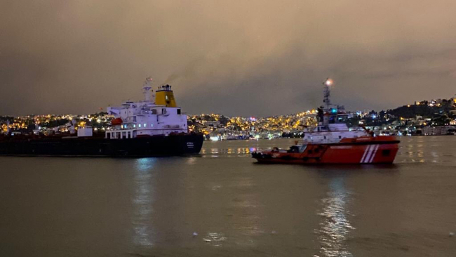 İstanbul Boğazı’nda gemi arızası