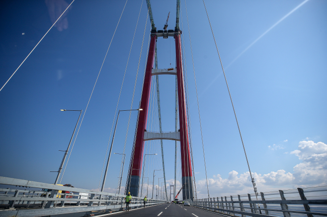 1915 Çanakkale Köprüsü'nde son hazırlıklar