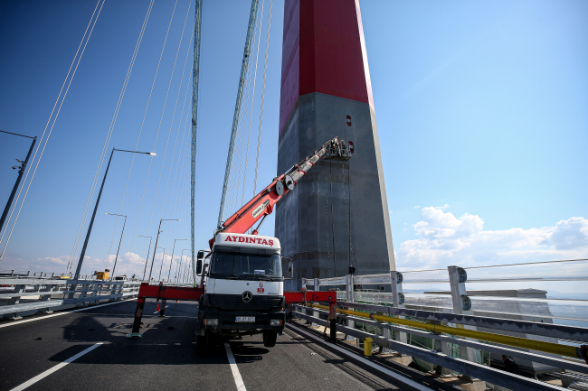 1915 Çanakkale Köprüsü'nde son hazırlıklar
