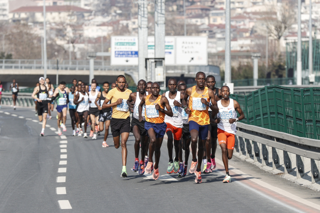 Tarihi Yarımada'da maraton heyecanı