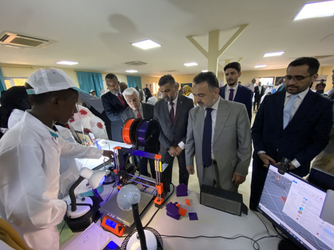 Sudan'daki Maarif Okullarında bilim festivali yapıldı