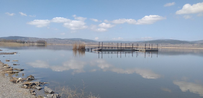 Yeniçağa ve Çubuk göllerinin yüzeyindeki buz eridi