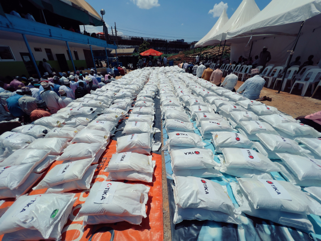 TİKA'dan Uganda'daki ihtiyaç sahiplerine ramazan yardımı