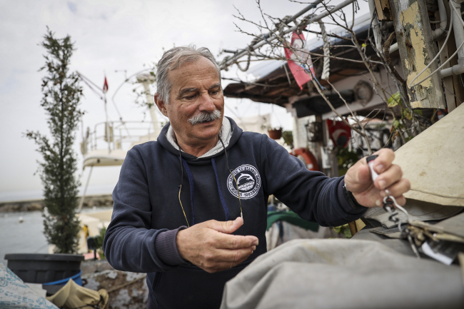 Marmara Denizi'nden 29 bin metrekare ağ temizledi