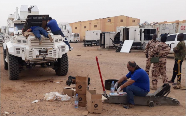 Türk zırhlıları her koşulda göreve hazır