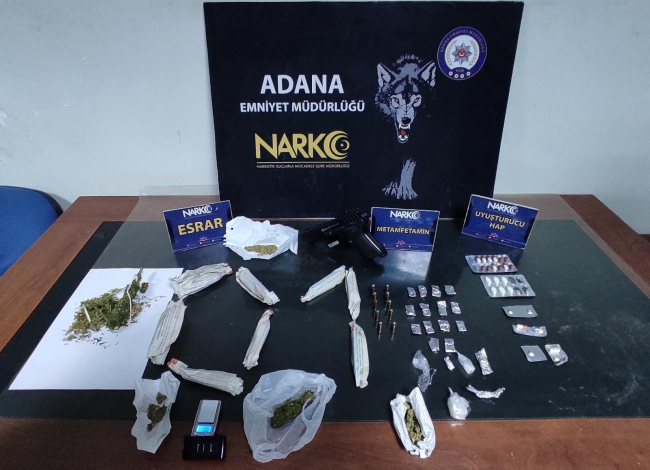 Adana'da uyuşturucu operasyonu: 25 tutuklama