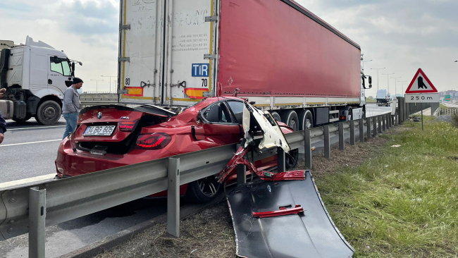 Kuzey Marmara Otoyolu'nda feci kaza: 1 ölü