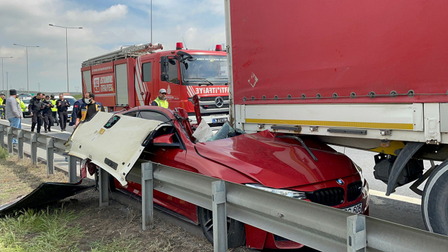 Kuzey Marmara Otoyolu'nda feci kaza: 1 ölü