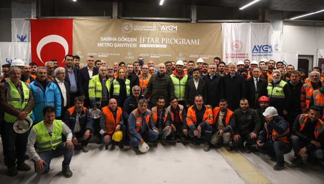 Pendik-Sabiha Gökçen Havalimanı Metro Hattı'nın ağustosta açılması hedefleniyor