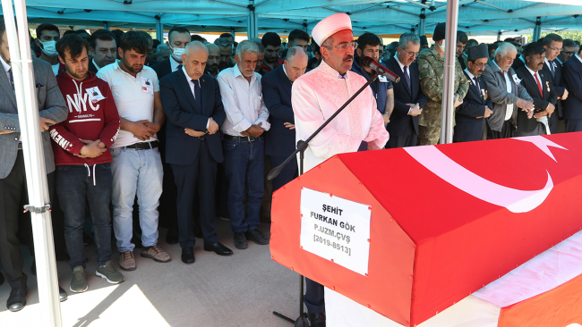 Pençe-Kilit şehidine son görev