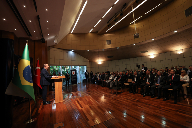 Türkiye'nin Sao Paulo Başkonsolosluğunun yeni hizmet binası açıldı