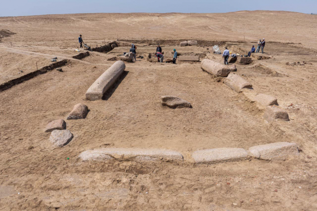 Mısır’da Roma İmparatorluğuna ait tapınak kalıntıları bulundu