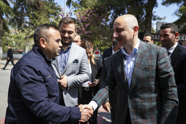 Bakan Karaismailoğlu'ndan Çatalca Belediyesi'ne ziyaret