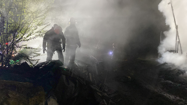 Bolu'da bir evde çıkan yangın söndürüldü