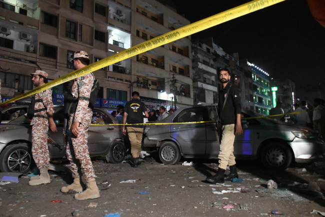 Pakistanda bombalı hücum: 1 ölü, 12 yaralı