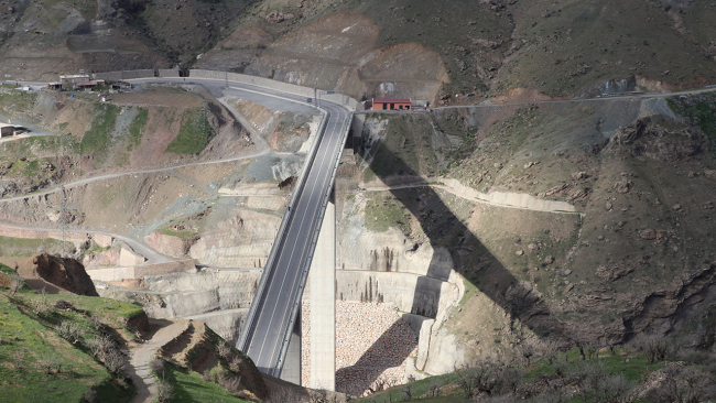 Türkiye'nin en yüksek köprüsüyle konforlu seyahat