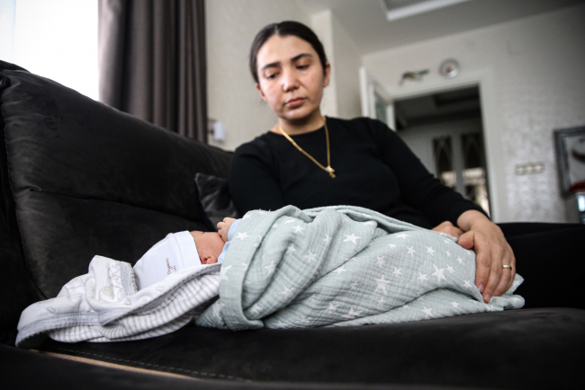 Şehidin adı göremediği oğluna verildi