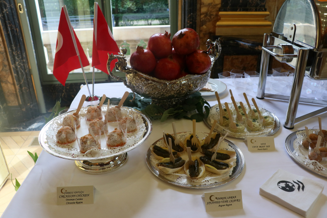 Fransa'daki OECD merkezinde "Türk mutfağı" tanıtıldı
