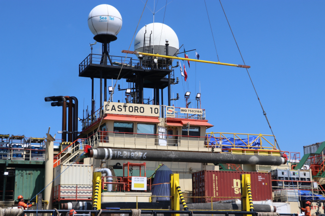 Karadeniz gazını karaya taşıyacak borular mavi sularla buluşacak