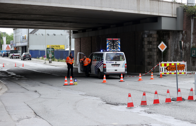 Belçika'da yanında tarihi dinamit sandığı bulunan cami geçici süreyle kapatıldı
