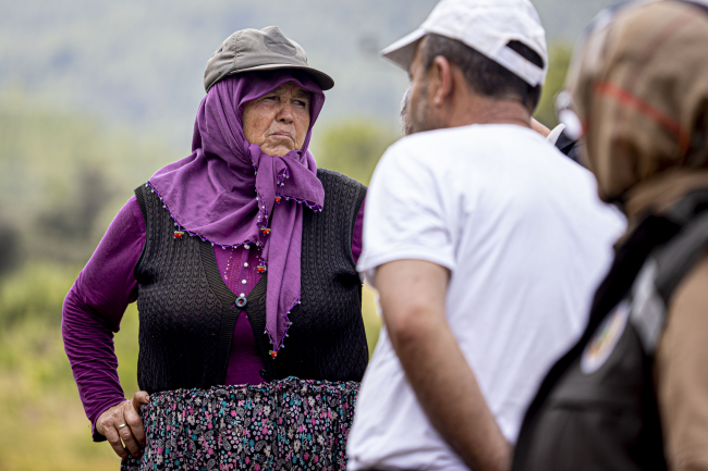 Hatice Çavuş'un fidanları boy verdi: Evladım gibi büyüyorlar
