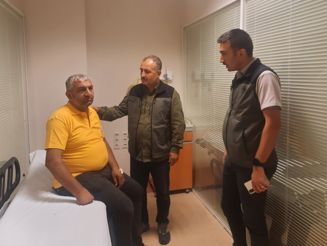 Marmaris'teki orman yangınından dönen arazöz devrildi: 4 işçi yaralı