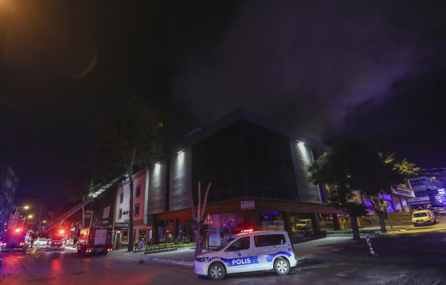 Ankara Siteler'de yangın