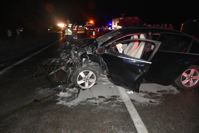 Sinop’ta trafik kazası: 4 ölü, 1 yaralı