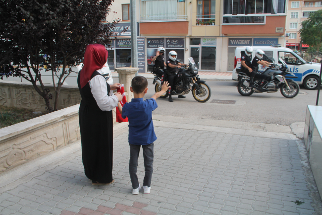 Yunus timleri şehit çocuğunun hayalini gerçekleştirdi