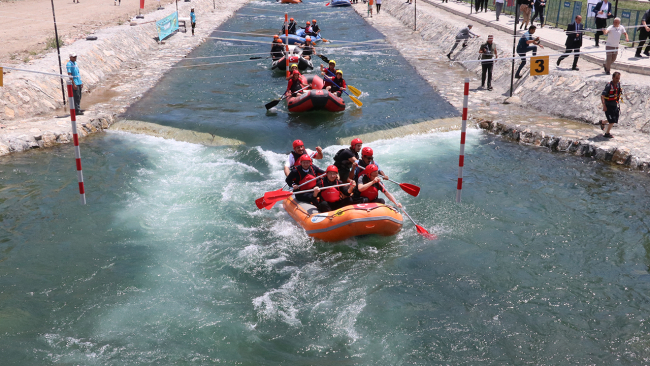 Yozgat'ta rafting heyecanı