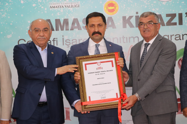 Amasya kirazı coğrafi işaretle tescillendi