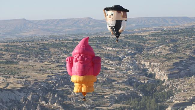 Kapadokya'da "Balonfest" şöleni